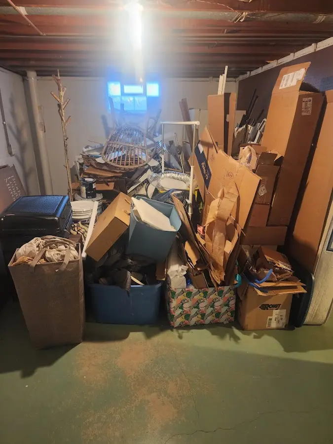 Roll-off dumpster container at job site for Roll Off Dumpster Rental in Laie